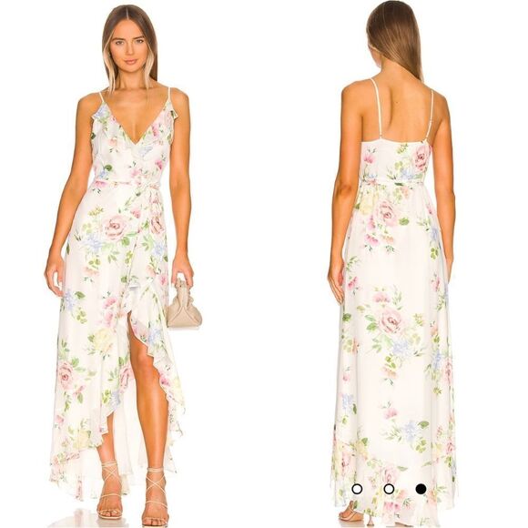 Yumi Kim x Revolve Meadow Maxi Dress in State of Grace Ivory Brand New - Picture 1 of 6